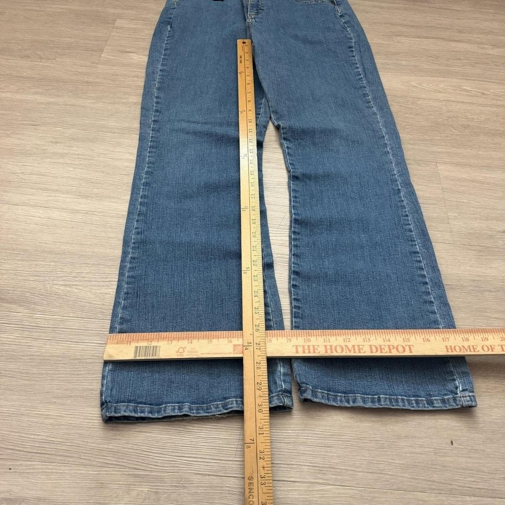 32x30 Blue Bootcut Flared Jeans Y2K Indie - Picture 3 of 7